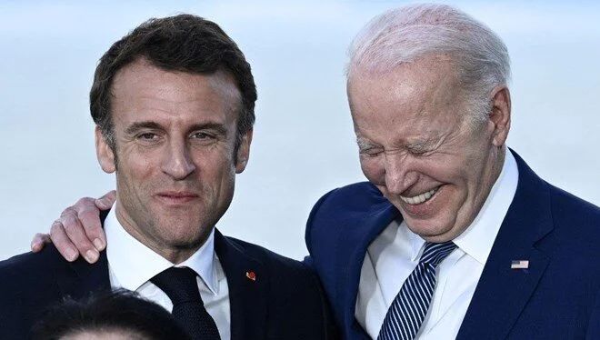 Biden'ın çağrısına Macron kulak verdi! ABD'nin ateşkes teklifine 4 dilde destek mesajı - 1. Resim
