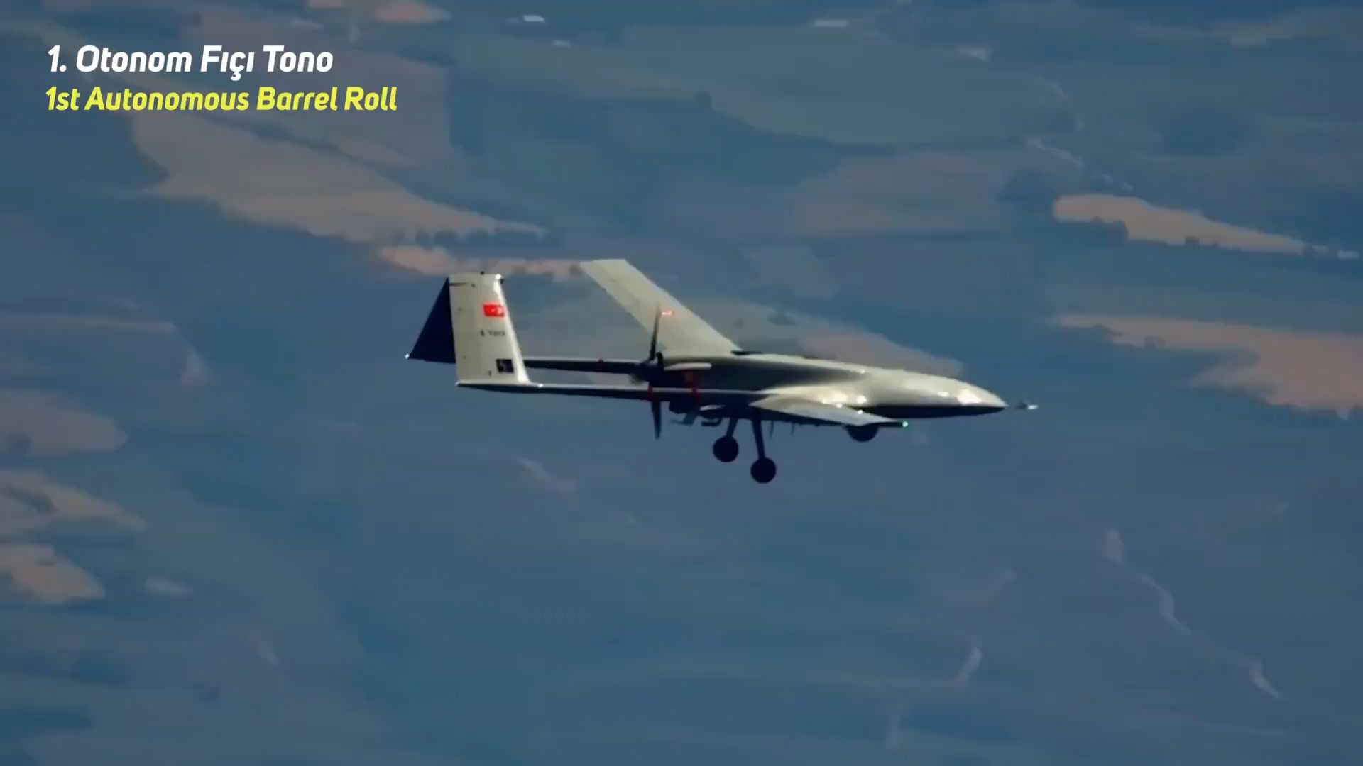 Dünya havacılık tarihinde bir ilk! Bayraktar TB2 otonom fıçı tonosu gerçekleştiren ilk SİHA oldu - 1. Resim