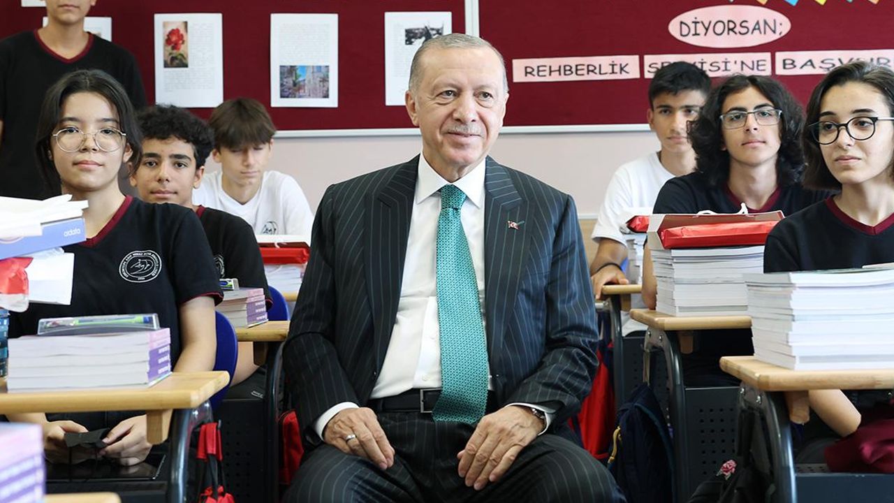 Erdoğan&#039;dan LGS mesajı! Sınava 1 milyon öğrenci girecek