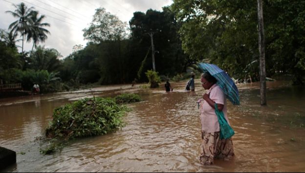 Sri Lanka'da sel ve heyelan peş peşe geldi! Çok sayıda ölü ve yaralı var - 1. Resim