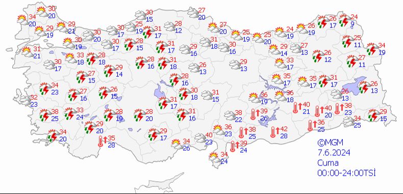 Hava sıcaklığı 40 dereceyi geçecek! Dışarı çıkacaklar için peş peşe uyarı - 7. Resim