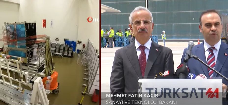 Bakan Fatih Kacır Türksat 6A'nın fırlatımı için ABD yolcusu! Türk astronot Atasever yörünge altı uçuşu yapacak - 1. Resim