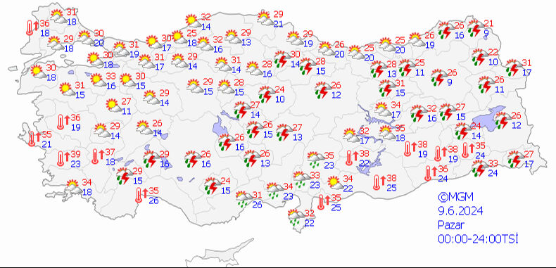 Bu hafta eriyeceğiz! Meteoroloji paylaştı: Hava sıcaklıkları ne kadar artıyor? İşte 5 günlük haritalı tahminler - 5. Resim