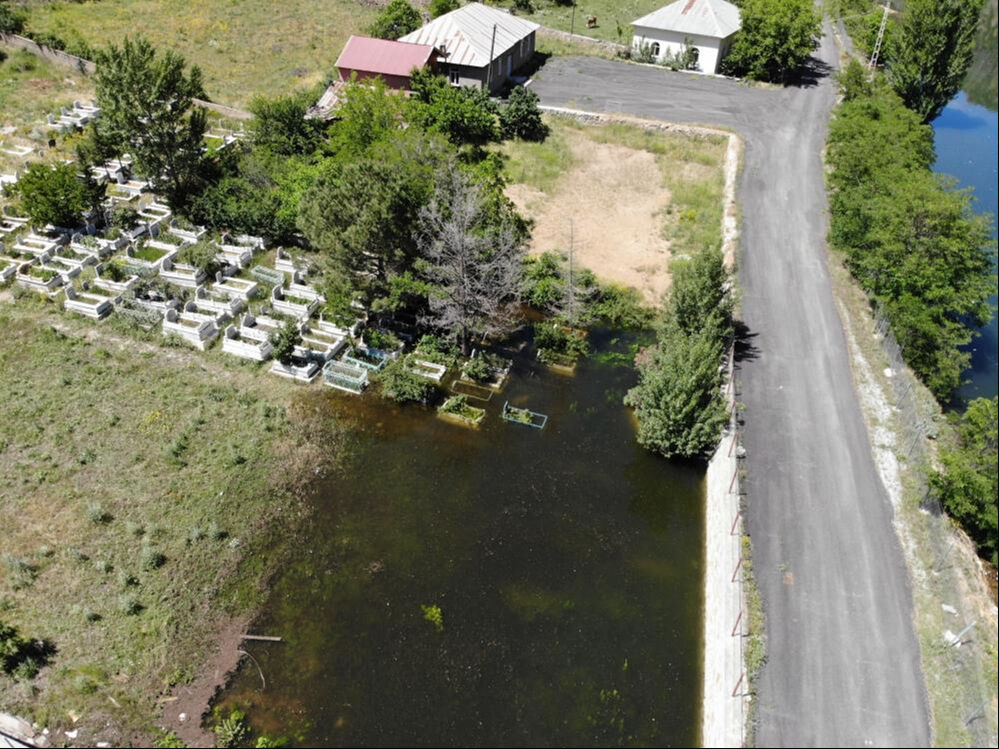 8 senedir &ouml;l&uuml;leri sular altında! Mahalleli isyan etti - 3. Resim