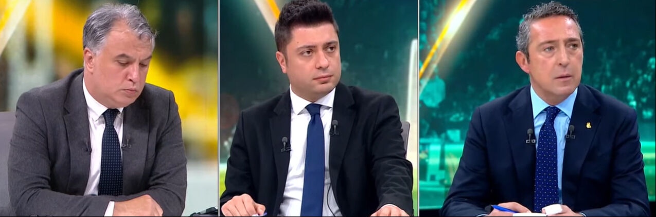 Fenerbahçe Başkanı Ali Koç'tan canlı yayında Aziz Yıldırım hakkında çarpıcı sözler - 1. Resim