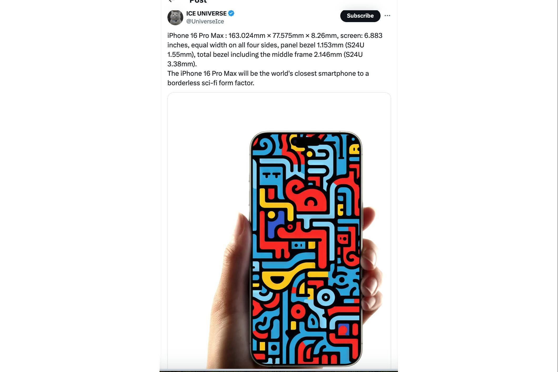iPhone 16 Pro Max sızdırıldı mı? iPhone 16 Pro Max nasıl görünüyor? Filmler gerçek oluyor! Bir X kullanıcısı, iPhone 16 Pro Max'i sızdırdı - 1. Resim