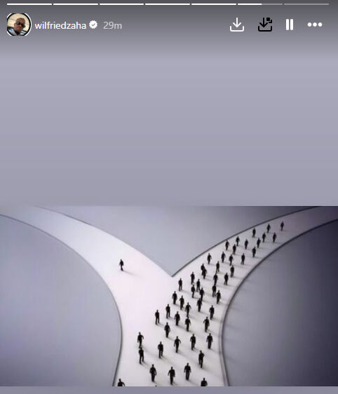 Galatasaraylı Zaha'nın paylaşımı 'ayrılık sinyali' olarak yorumlandı - 2. Resim