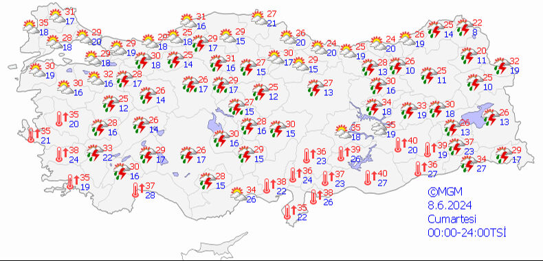 Meteoroloji son raporunu paylaştı: İşte 5 günlük haritalı tahminler... Meteoroloji son raporunu paylaştı: İşte 5 günlük haritalı tahminler... - 3. Resim