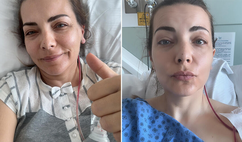 Burcu Kara beyin ameliyatı oldu! Geçmiş olsun mesajları peş peşe geldi - 1. Resim