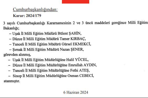 Erdoğan imzaladı! Devlet Denetleme Kurulu Başkanlığına Salih Tanrıkulu atandı Cumhurbaşkanı Erdoğan'dan yeni atama ve görevden alma kararı - 2. Resim