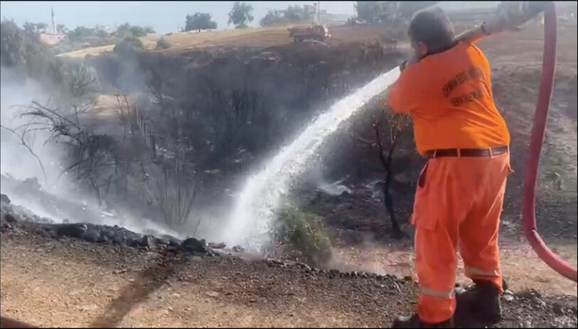 Kum fırtınası, sağanak, yangın... Antalya'da felaketler peş peşe yaşandı Kum fırtınası, sağanak, yangın... Antalya'da felaketler peş peşe yaşandı - 5. Resim
