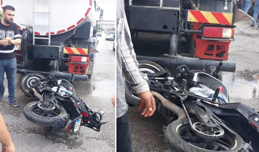 5 çocuk babası belediye işçisi feci kazada canından oldu - 1. Resim