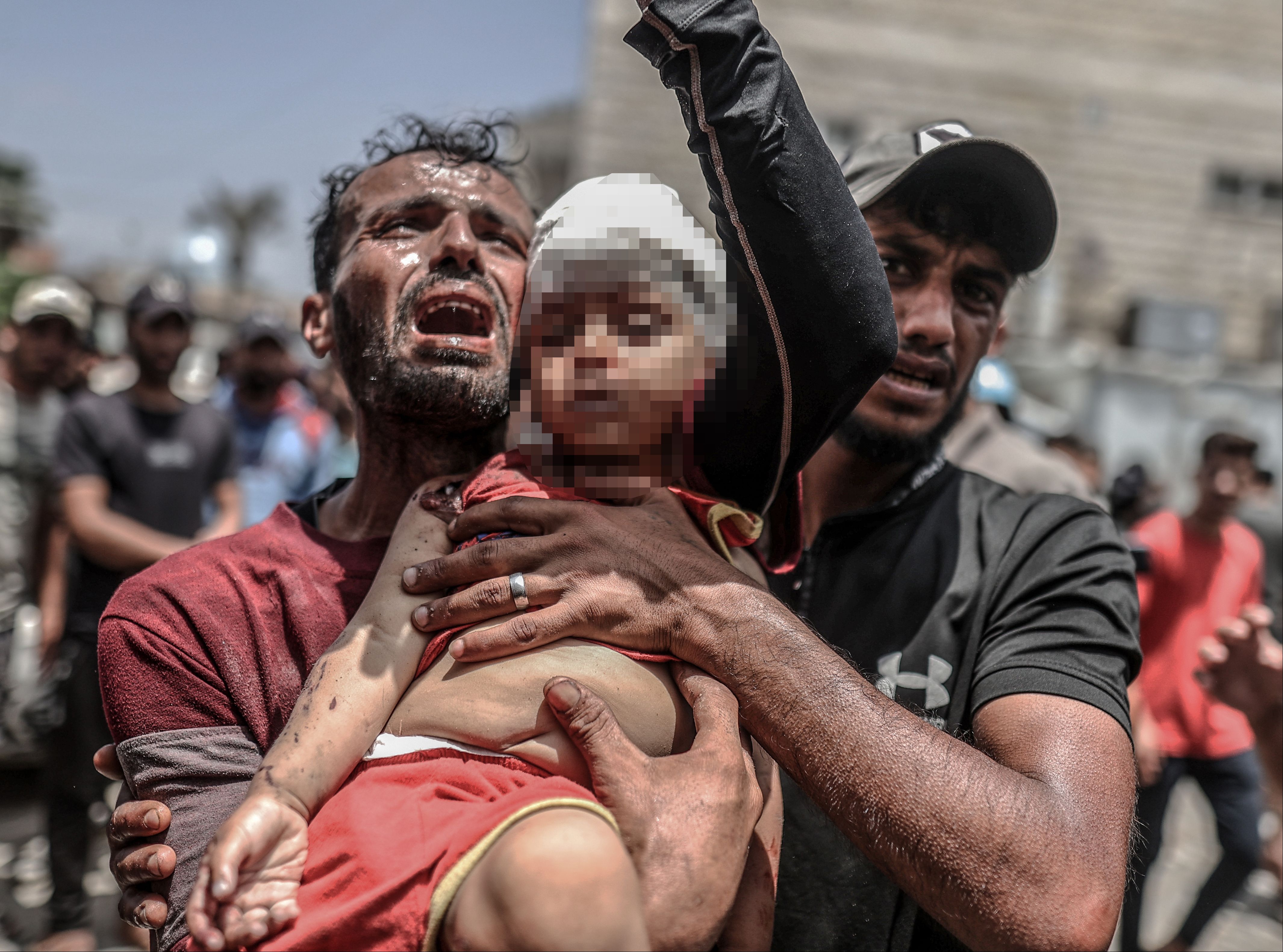 ABD Gazze'de savaş suçuna dahil oldu! İsrailli esirler yardım tırı kullanarak kurtarıldı - 1. Resim