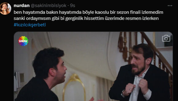 Kızılcık Şerbeti'nin sezon finali yıktı geçti, sosyal medyada yorumlar peş peşe geldi! 4 oyuncu birden veda etti Kızılcık Şerbeti'nin sezon finali yıktı geçti, sosyal medyada yorumlar peş peşe geldi! 4 oyuncu birden veda etti - 1. Resim
