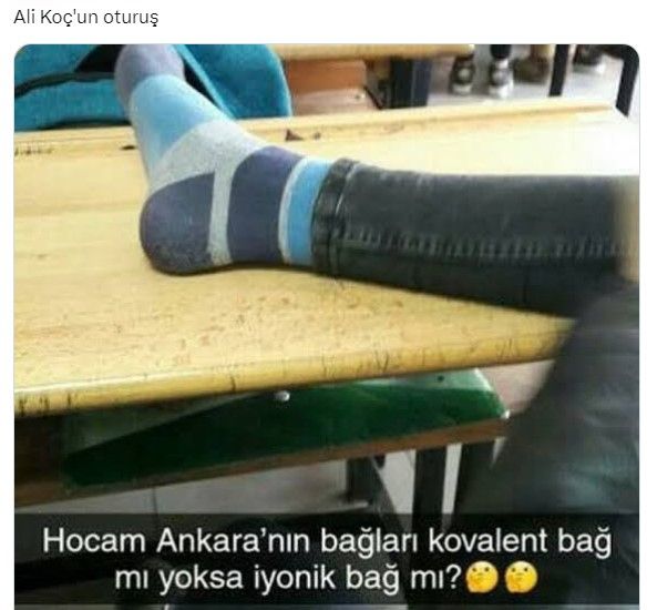Ali Koç'un oturuşu sosyal medyanın diline düştü! Ali Koç'un oturuşu sosyal medyanın diline düştü! - 1. Resim