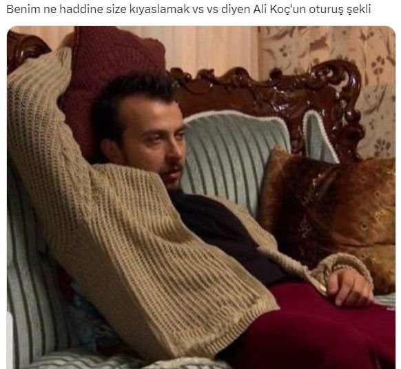 Ali Koç'un oturuşu sosyal medyanın diline düştü! Ali Koç'un oturuşu sosyal medyanın diline düştü! - 2. Resim