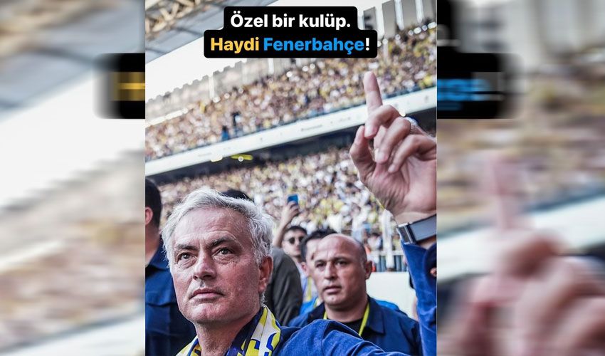 Ali Koç'un seçim zaferinden sonra Mourinho'dan dikkat çeken paylaşım - 1. Resim