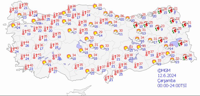 Bayram tatili öncesi kavrulacağız! Meteoroloji il il 9-13 Haziran tahminlerini paylaştı - 4. Resim