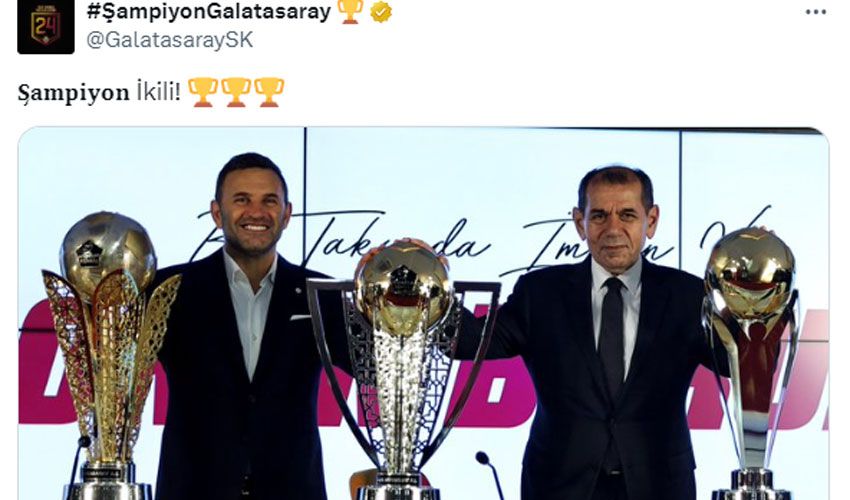 Galatasaray'dan Aziz Yıldırım'a 'Sinek İkili' cevabı - 1. Resim