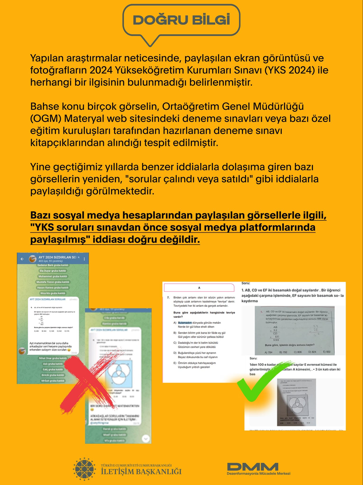 2024 TYT sınavında iptal edilen soru bulunmuyor 2024 TYT sınavında iptal edilen soru bulunmuyor - 2. Resim