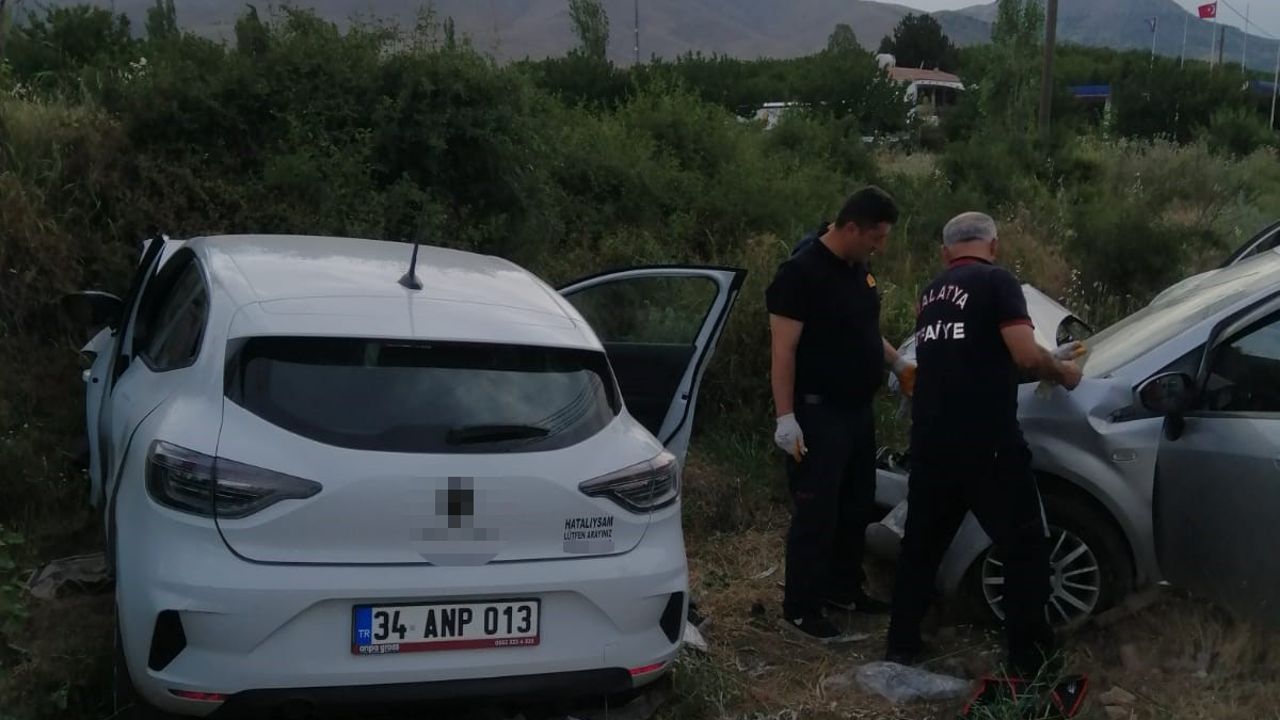 Malatya-Elazığ kara yolunda feci kaza! Ölü ve yaralılar var