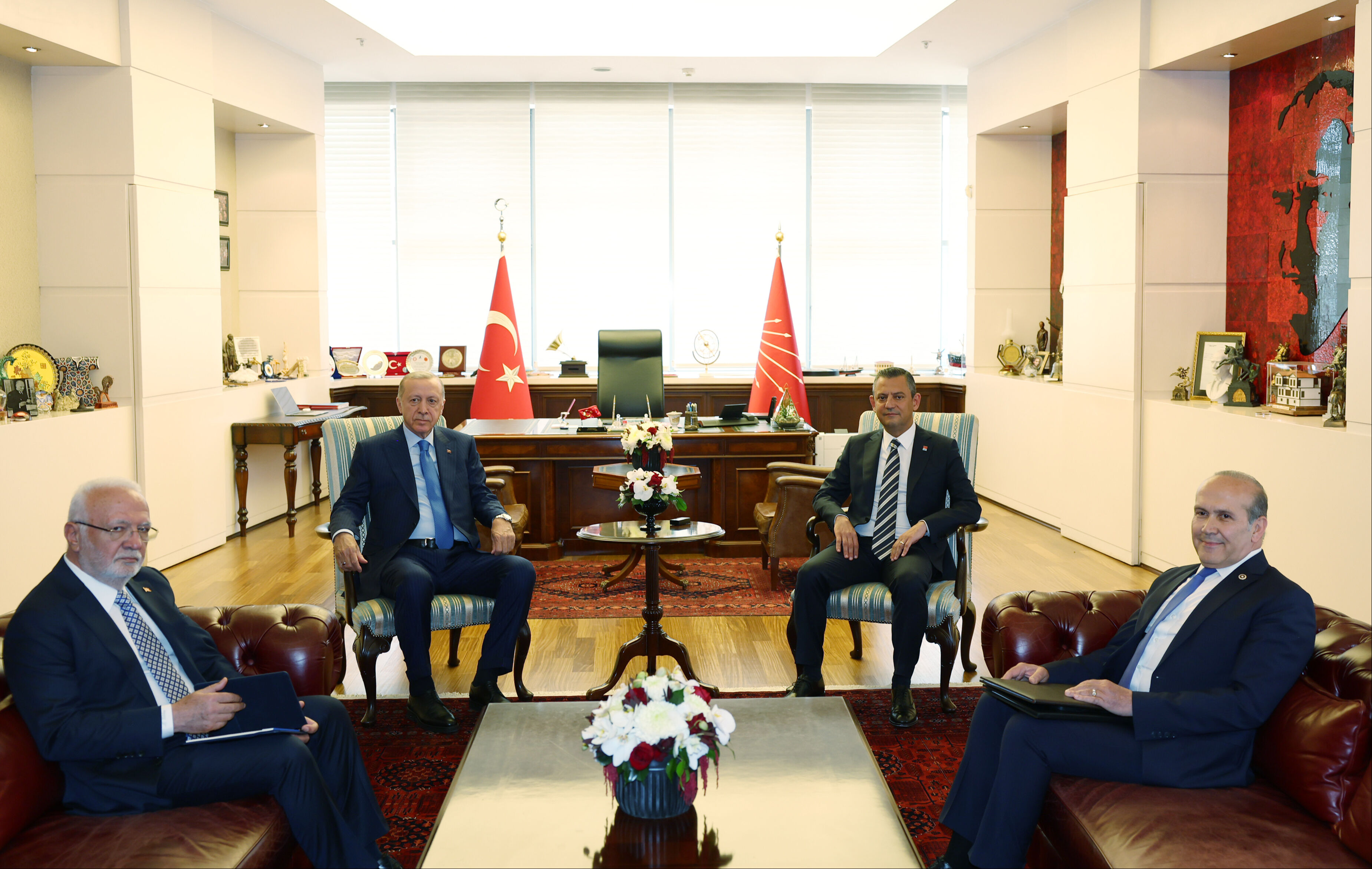 18 yılın ardından gelen görüşme: Erdoğan'dan CHP'ye iadeiziyaret - 5. Resim