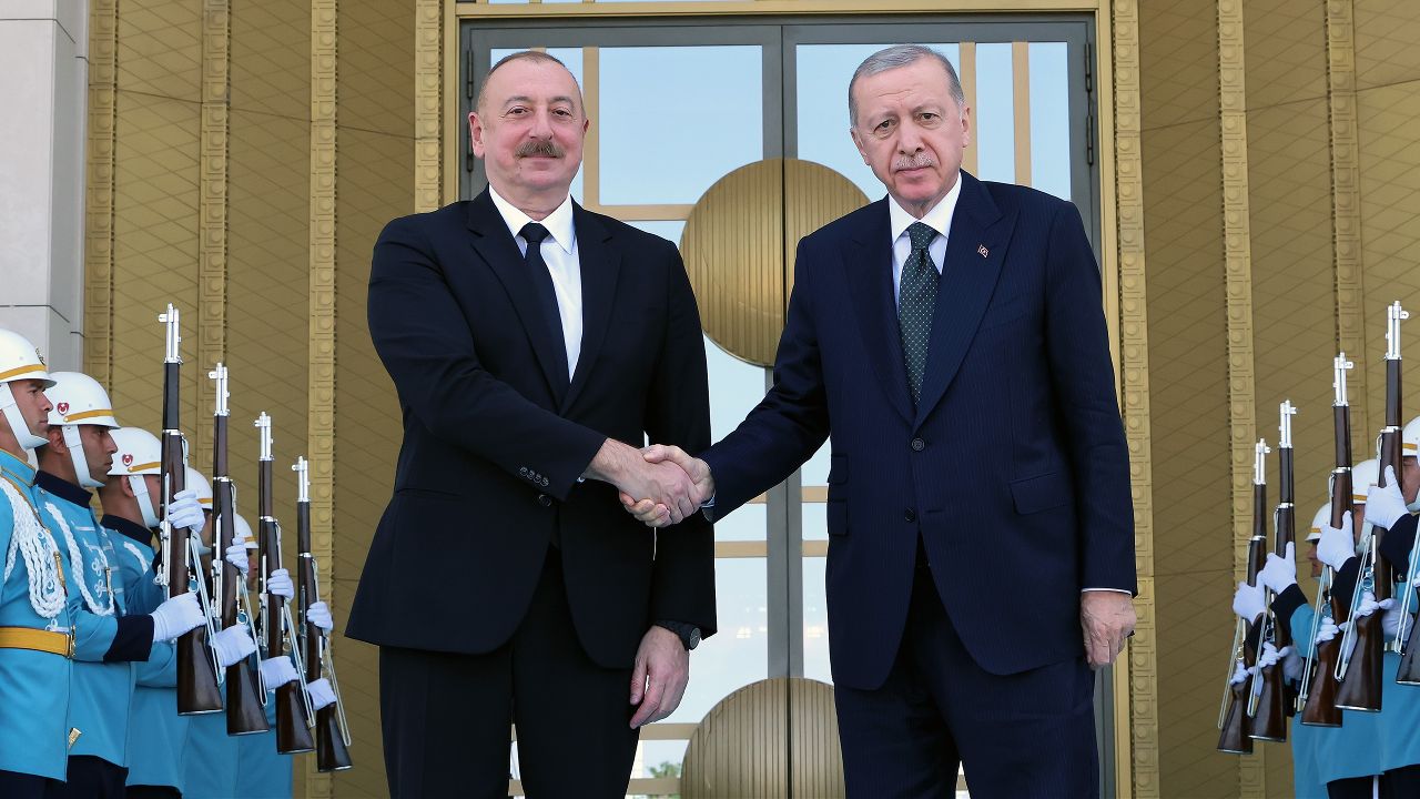 Külliye'de KKTC ve Ermenistan zirvesi! Erdoğan, Aliyev'i misafir etti