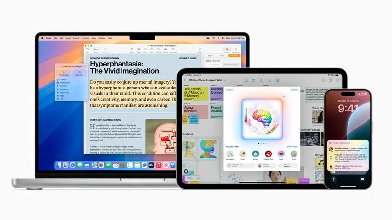 iPhone, iPad ve Mac için Apple'ın yapay zekası Apple Intelligence tanıtıldı! iPhone, iPad ve Mac için Apple'ın yapay zekası Apple Intelligence tanıtıldı! - 1. Resim