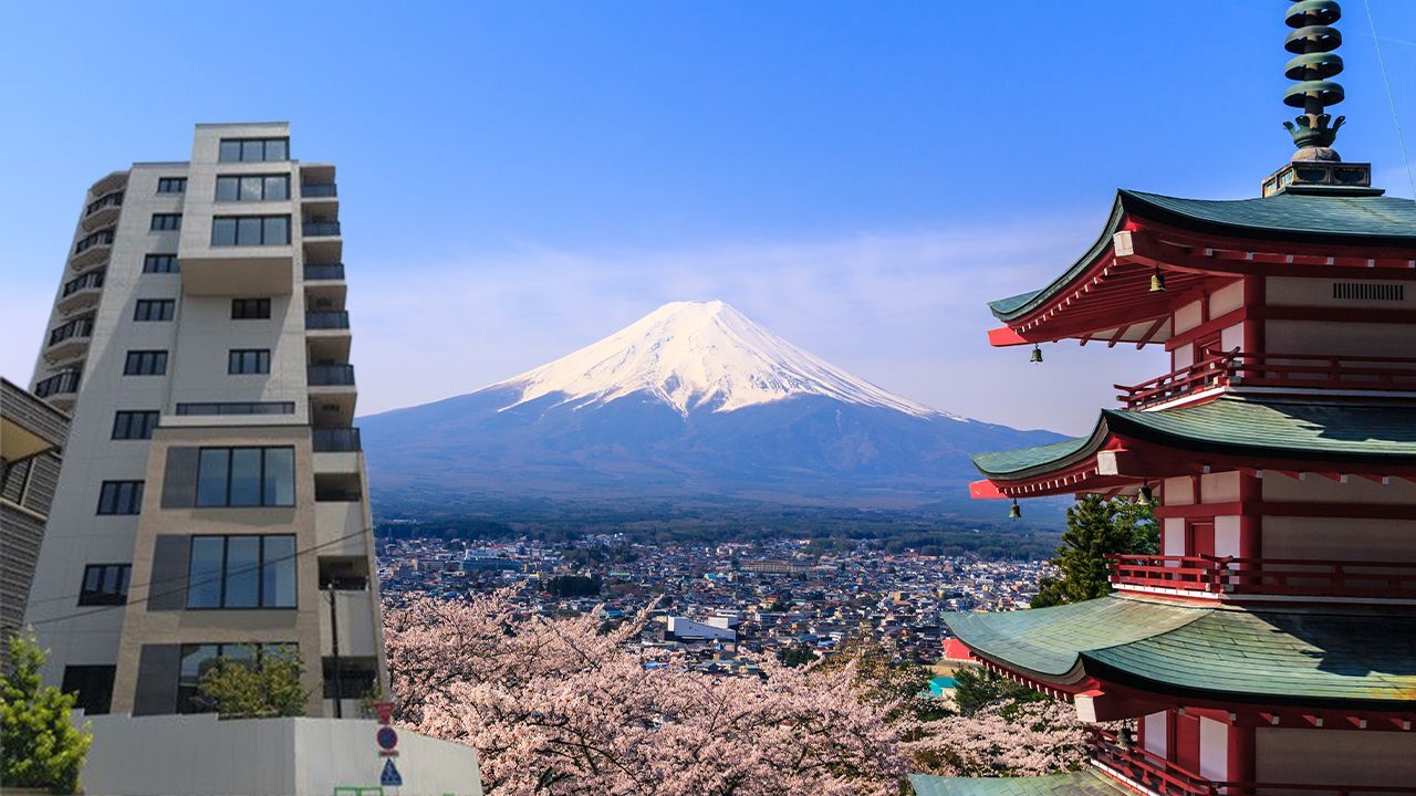 Japonya&#039;da satışa hazır 10 katlı apartman Fuji Dağı manzarasını engellediği için yıkılacak