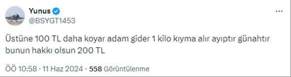 Kapalıçarşı'da satılan sandviçin fiyatı  Kapalıçarşı'da satılan sandviçin fiyatı