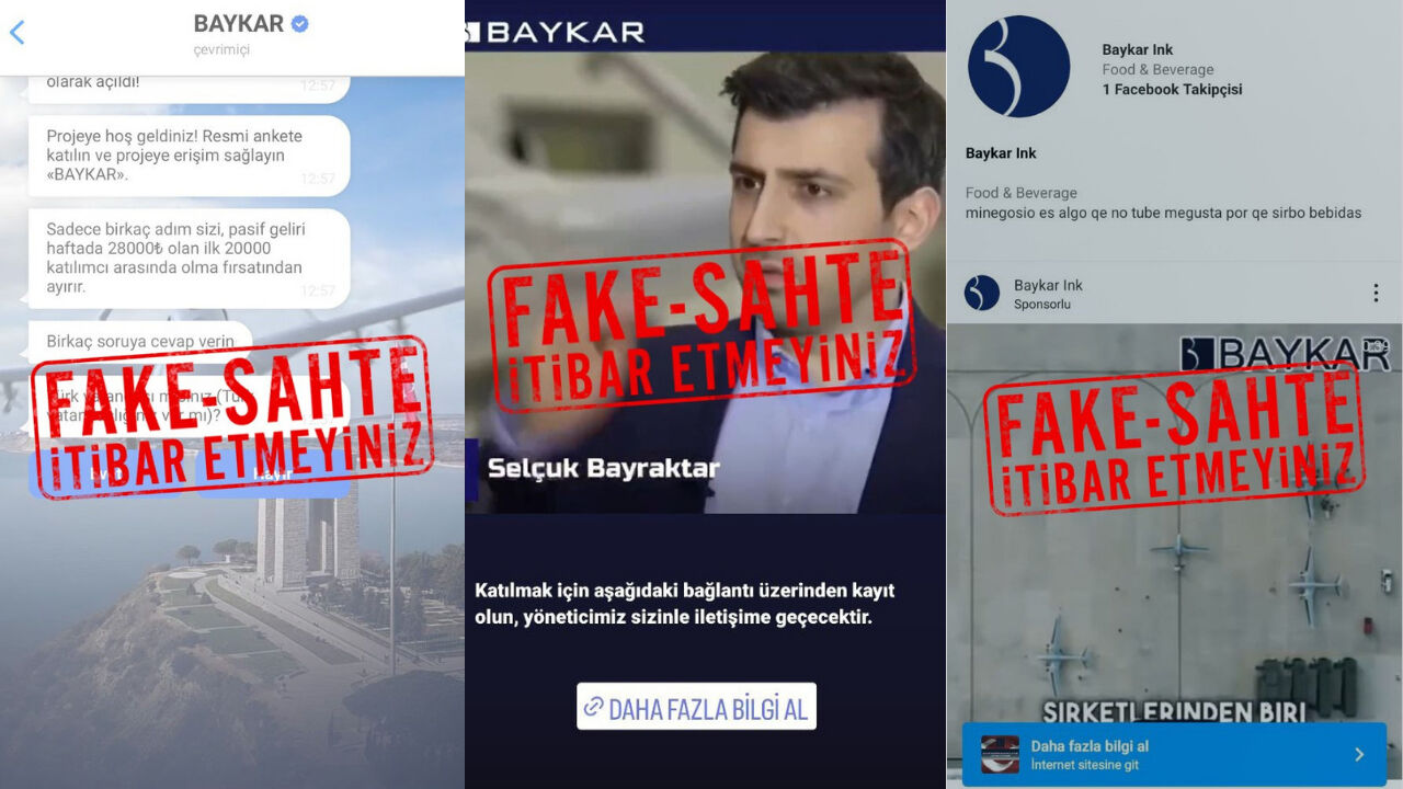 Selçuk Bayraktar uyardı! Sahte ilanlar, haberlere ve videolara inanmayın... - 2. Resim