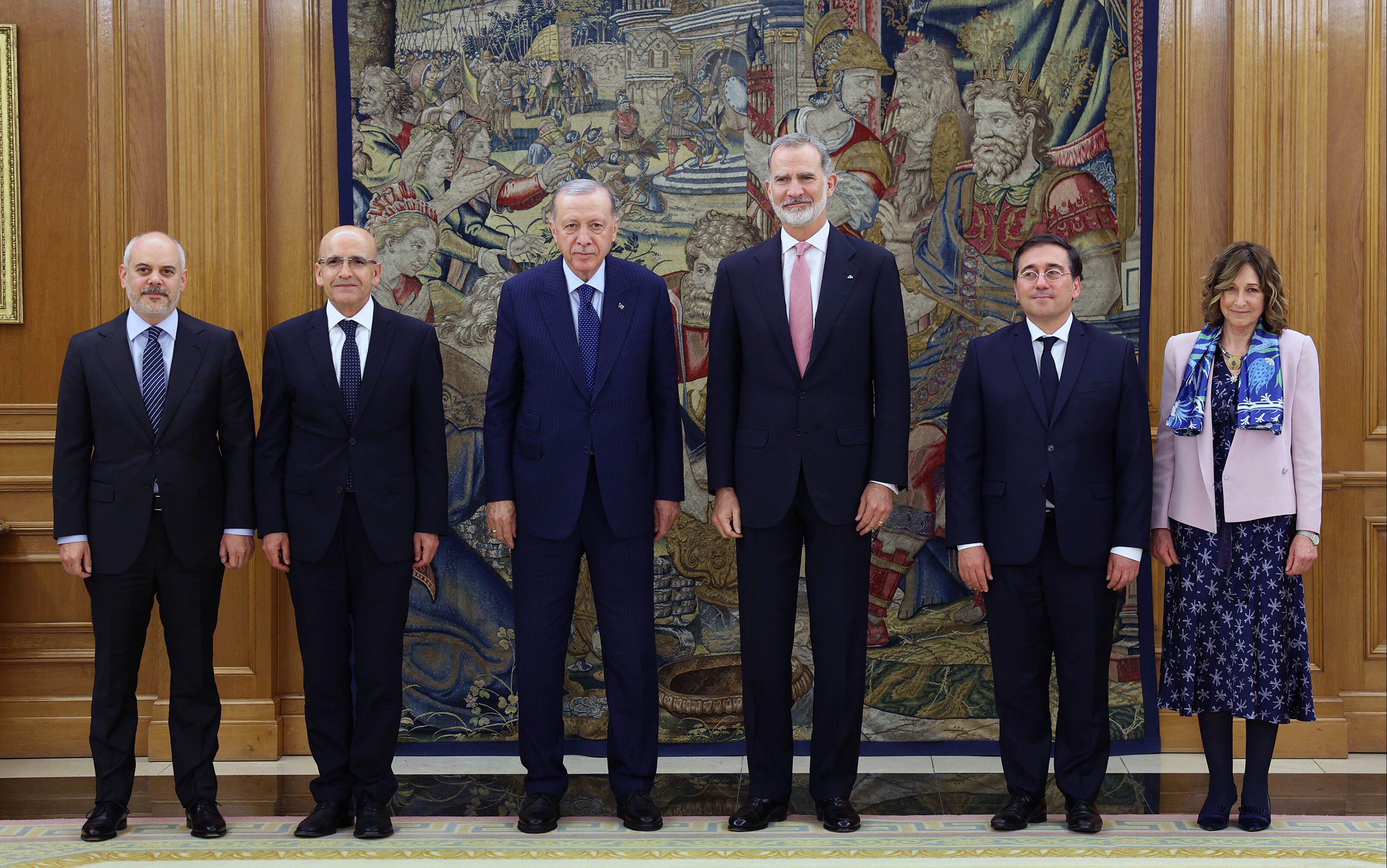 Cumhurbaşkanı Erdoğan, İspanya Kralı 6. Felipe ile görüştü Cumhurbaşkanı Erdoğan, İspanya Kralı 6. Felipe ile görüştü - 3. Resim