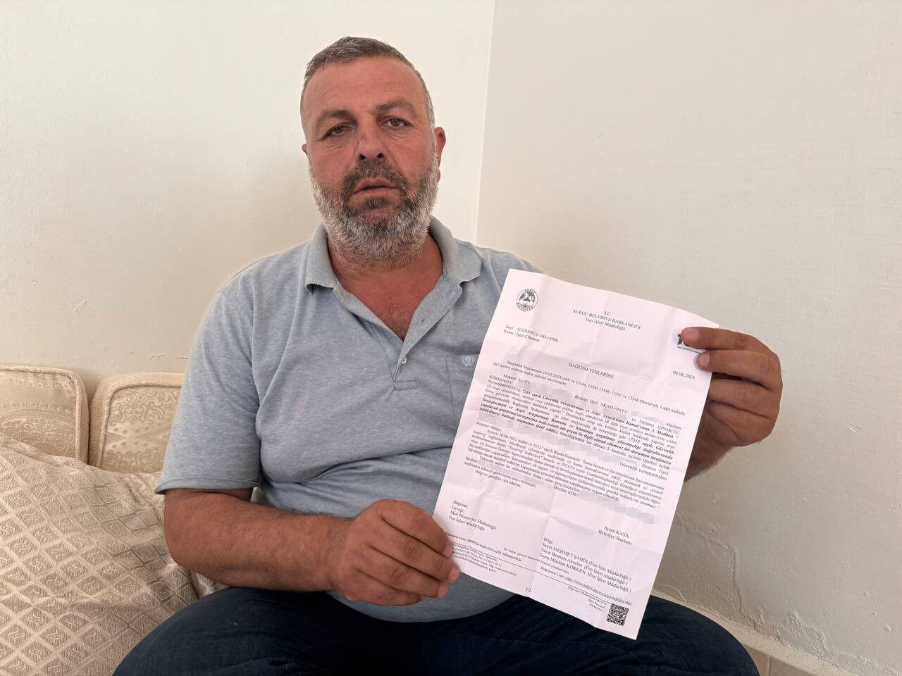 DEM Partili Suruç Belediyesi 'güvenlik soruşturması' gerekçesiyle işçi kıyımını sürdürdü DEM Partili Suruç Belediyesi 'güvenlik soruşturması' gerekçesiyle işçi kıyımını sürdürdü - 1. Resim