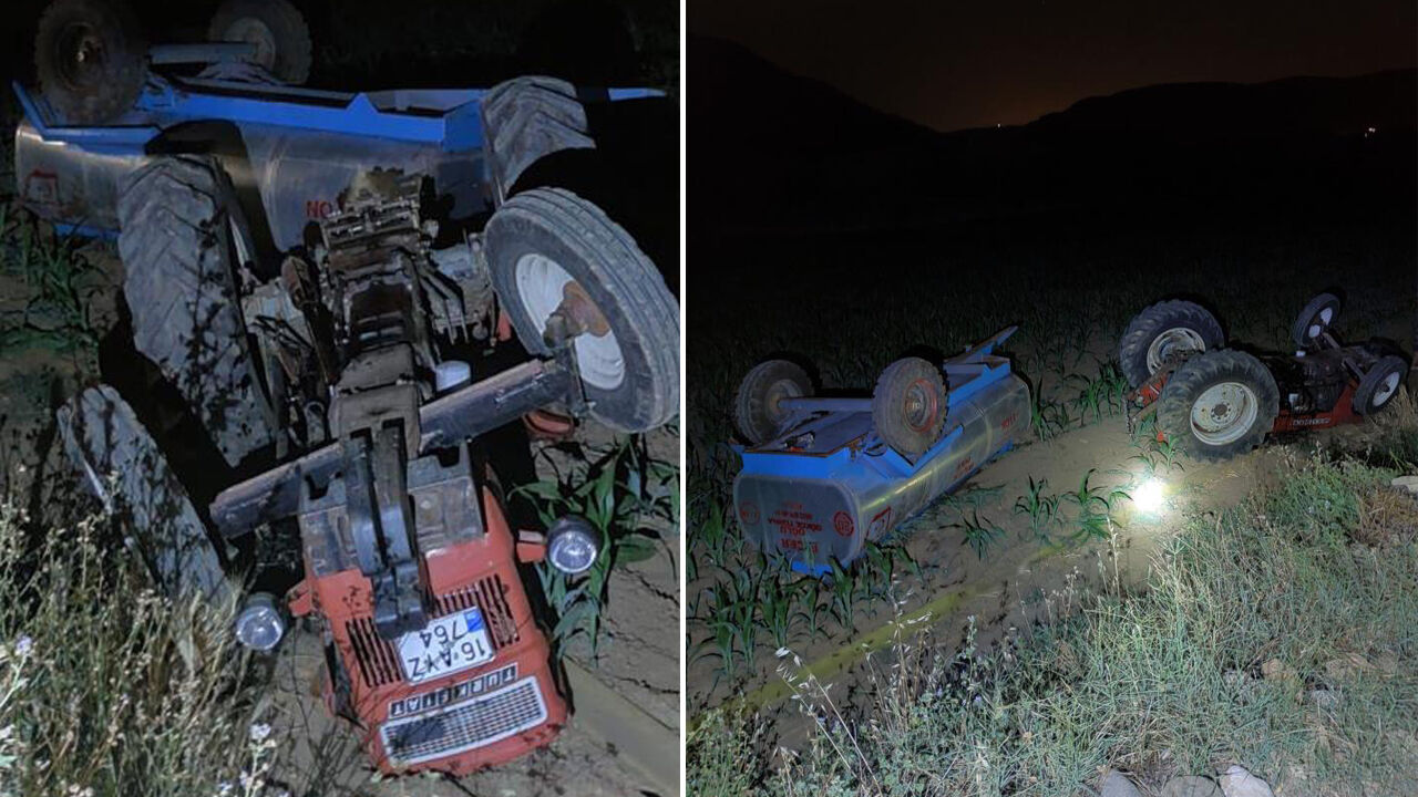 İzmir'de feci kaza! Kullandığı traktörün altında can verdi - 1. Resim