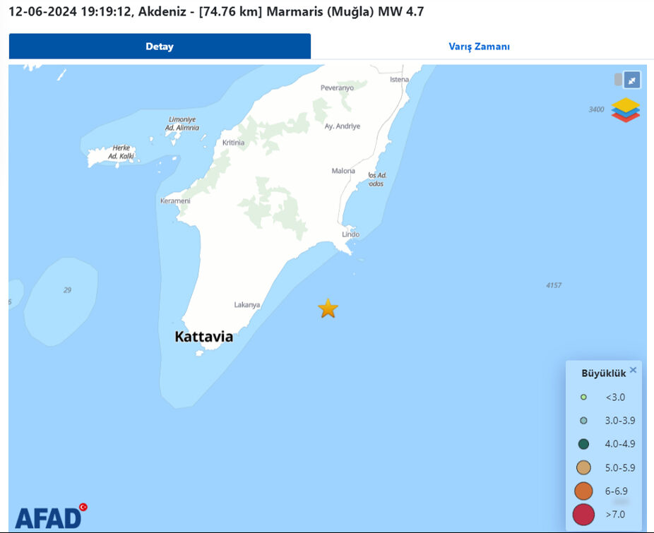 Muğla’da korkutan deprem! 5 il etkilendi Muğla’da korkutan deprem! 5 il etkilendi - 1. Resim