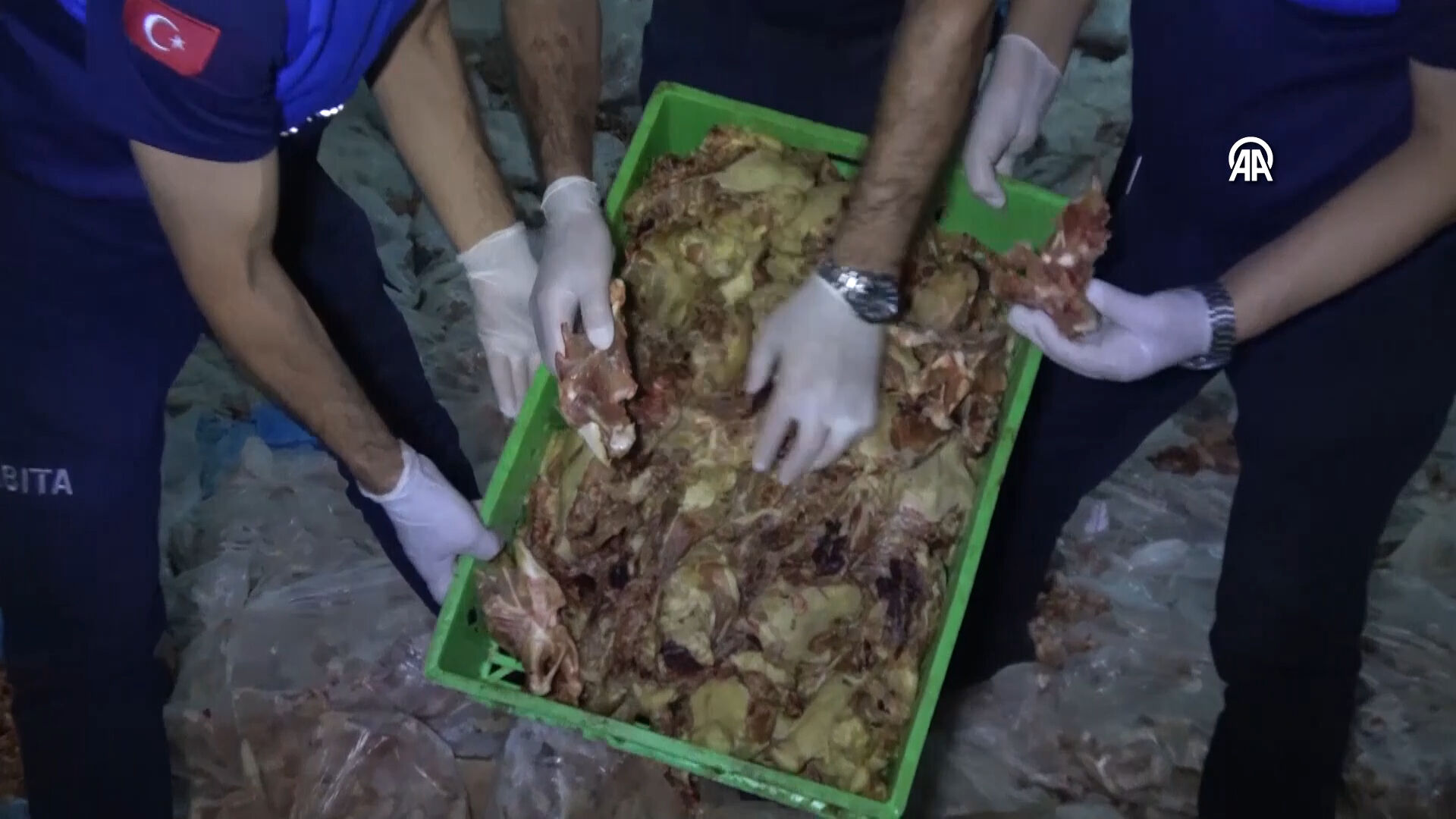 Vatandaşlara yedireceklerdi... Şanlıurfa'da 10 ton bozuk tavuk eti yakalandı! Vatandaşlara yedireceklerdi... Şanlıurfa'da 10 ton bozuk tavuk eti yakalandı! - 1. Resim