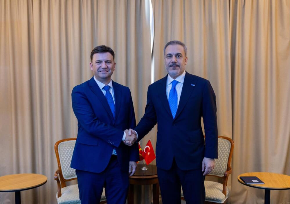 Bakan Fidan'dan Üsküp'te diplomatik temaslar - 3. Resim