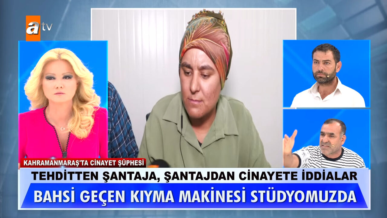 Cesedi paramparça etmişti! O kıyma makinesi Müge Anlı stüdyosunda Cesedi paramparça etmişti! O kıyma makinesi Müge Anlı stüdyosunda - 2. Resim