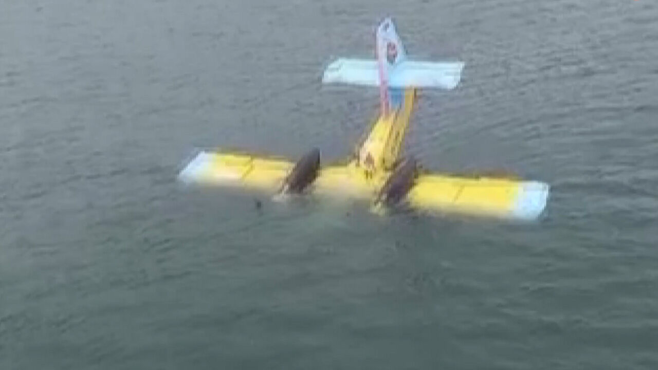 Aydın'ın Didim ilçesinde orman yangını! Bafa Gölü'nden su alan söndürme uçağı sert iniş yaptı - 2. Resim