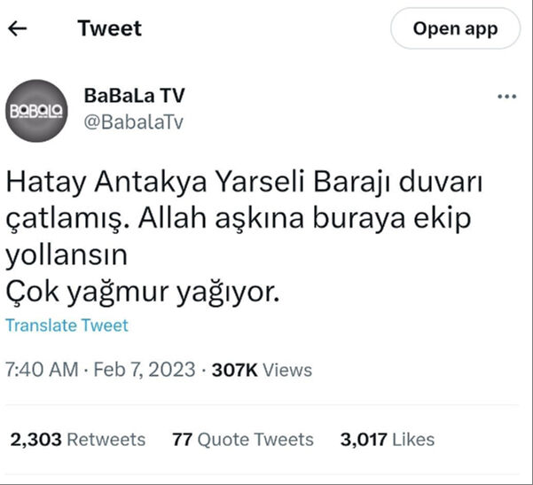 Barajların çatladığına ilişkin paylaşımlar yapmıştı! Oğuzhan Uğur’a 4 yıl 6 aya kadar hapis talebi - 1. Resim