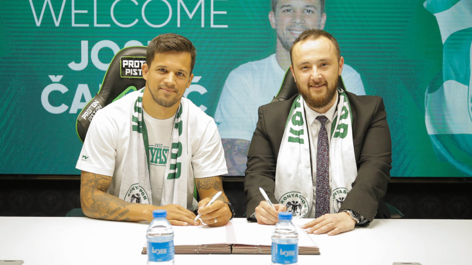 Konyaspor'dan stopere Josip Calusic hamlesi! Resmi açıklama geldi Konyaspor'dan stopere Josip Calusic hamlesi! Resmi açıklama geldi - 1. Resim