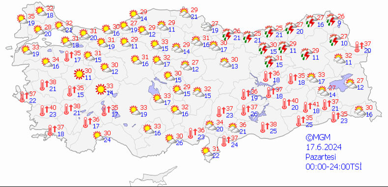 Kurban Bayramı hava tahmin raporu! Meteoroloji gün gün, il il açıkladı Kurban Bayramı hava tahmin raporu! Meteoroloji gün gün, il il açıkladı - 2. Resim
