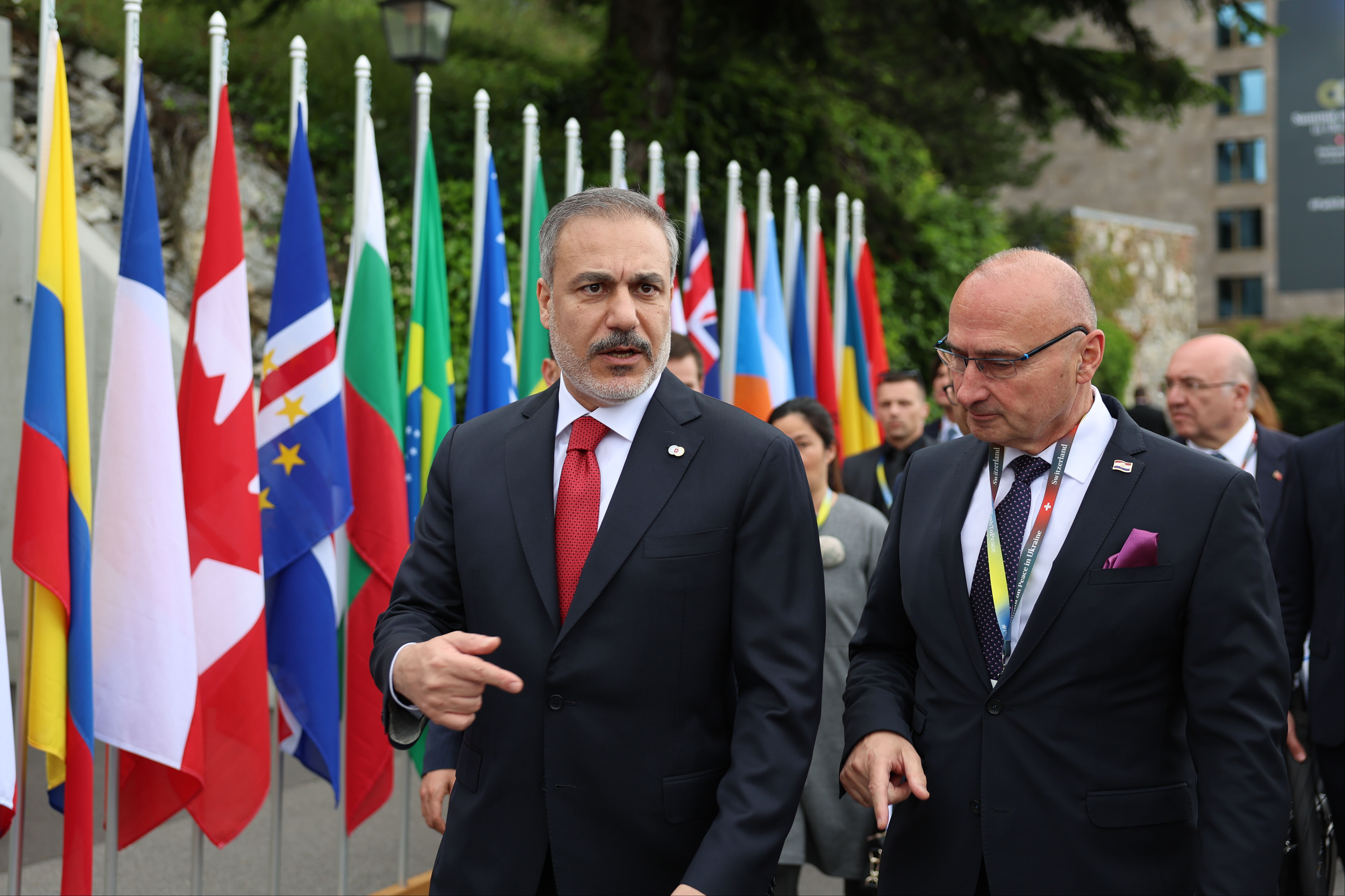 Bakan Fidan Ukrayna Barış Konferansı'nda konuştu: Türkiye süreci hızlandırmaya hazır Bakan Fidan Ukrayna Barış Konferansı'nda konuştu: Türkiye süreci hızlandırmaya hazır - 1. Resim