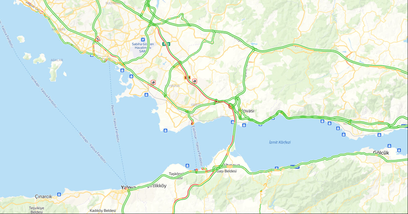 İstanbullu şehri terk ediyor! Bayram tatilcileri yollara düştü, işte trafikte son durum Bayram tatilcileri İstanbul'dan kaçıyor! Şehrin çıkışında trafik kilit - 1. Resim