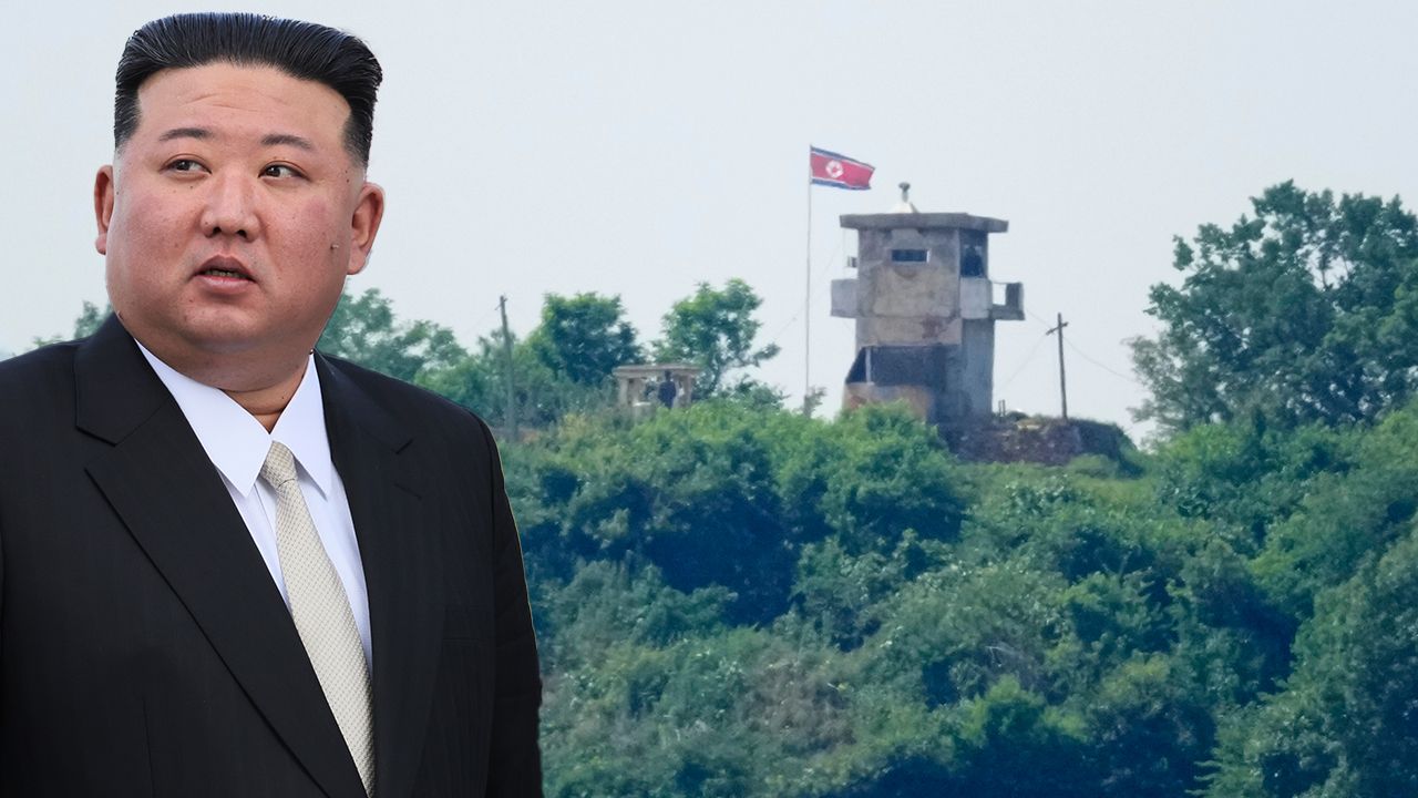 Kim Jong-un harekete geçti, sınırda inşaat başladı! Duvarlar dikiyor, zemin kazıyorlar... - Dünya