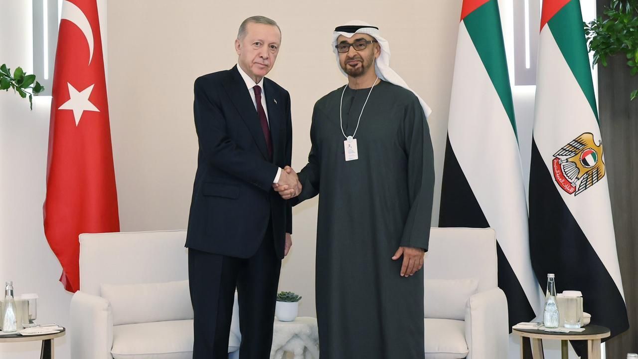 Cumhurbaşkanı Erdoğan, BAE Devlet Başkanı Al Nahyan ile görüştü - Gündem