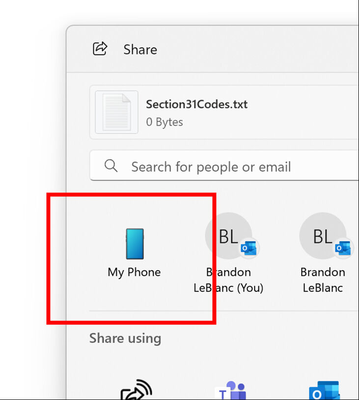 Windows 11 ile artık telefonlara dosya göndermek kolaylaşıyor! Windows 11 ile artık telefonlara dosya göndermek kolaylaşıyor! - 2. Resim