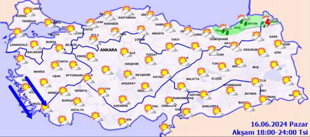 Meteoroloji son tahminlerini paylaştı! İki uyarı birden geldi... Meteoroloji son tahminlerini paylaştı! İki uyarı birden geldi... - 2. Resim