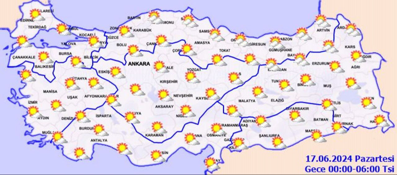 Meteoroloji son tahminlerini paylaştı! İki uyarı birden geldi... Meteoroloji son tahminlerini paylaştı! İki uyarı birden geldi... - 1. Resim