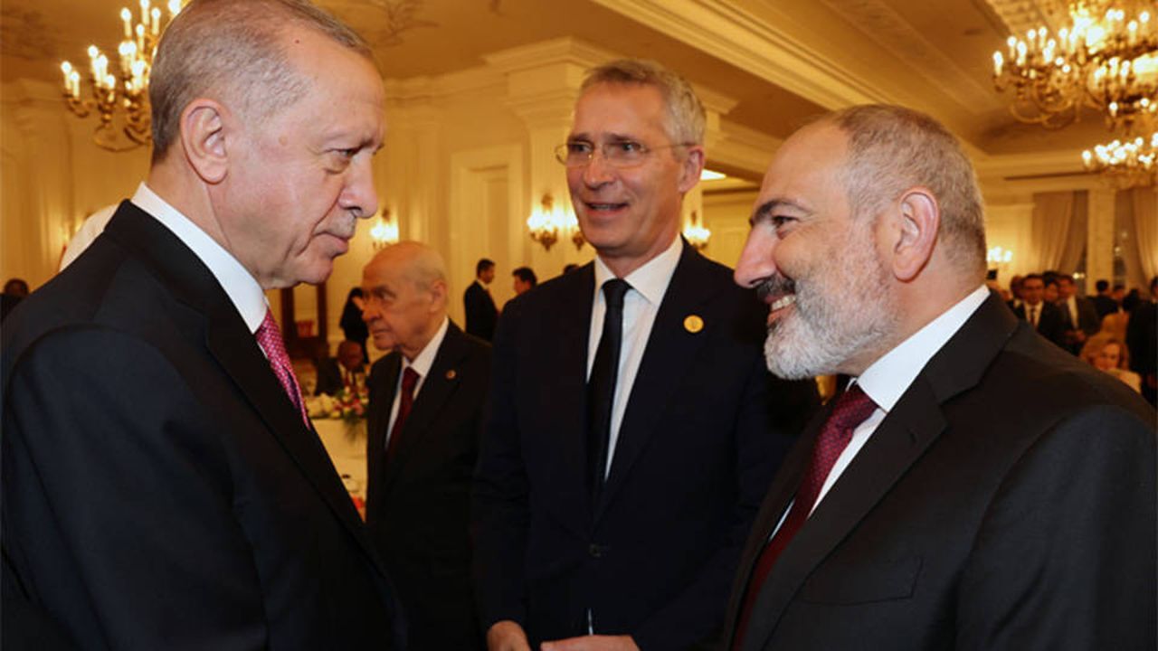 Erdoğan, Ermenistan Başbakanı Paşinyan ile görüştü - Gündem